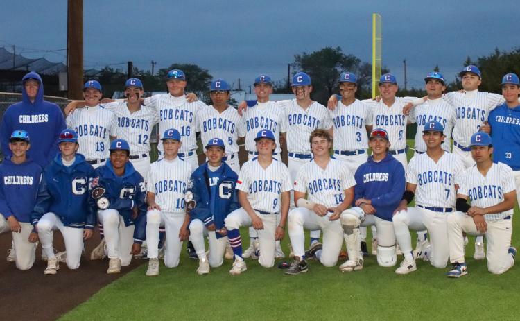 The Childress Bobcats bring home the bi-district championship, winning over Roosevelt in a three-game matchup Wednesday, April 29-Saturday, April 2 in Floydada and Sweetwater. CHILDRESS HIGH SCHOOL YEARBOOK