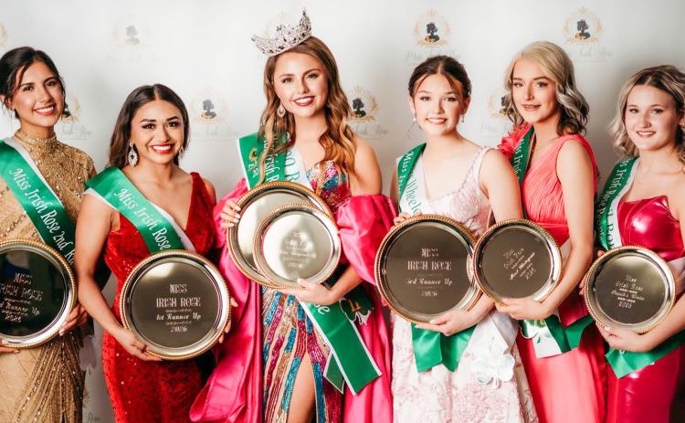Childress Lambert crowned Miss Irish Rose