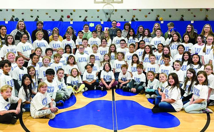 Childress Elementary School students finish first at the recent 2022 UIL Academic District Contest at Shallowater Independent School District, thanks to four first-place team finishes and a total of 629.3 school points. Courtesy Photos