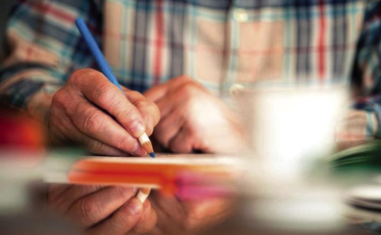 Coloring offers many health benefits for adults, including the promotion of mindfulness and stress relief. Courtesy Photo