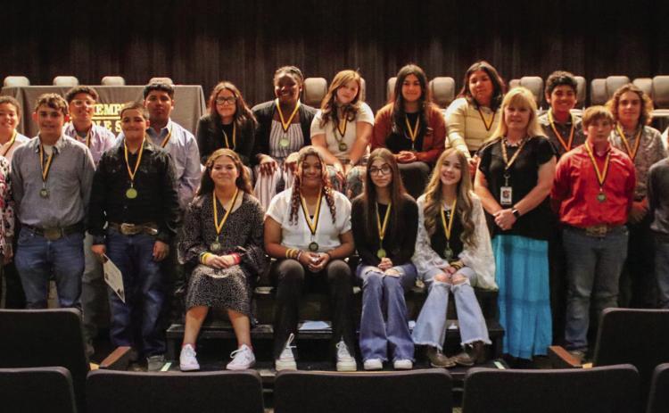 Middle school students inducted into M5