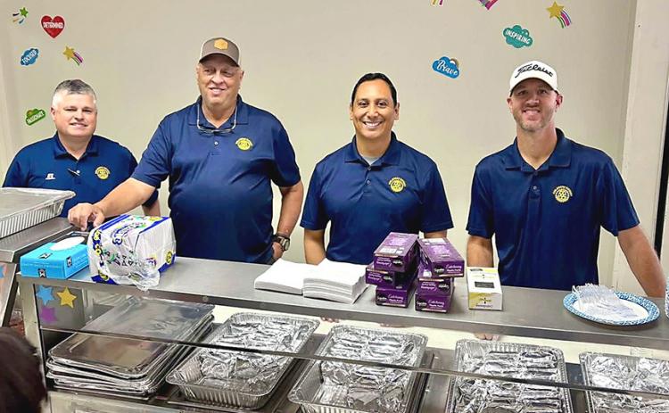 Childress Rotary welcomes back teachers