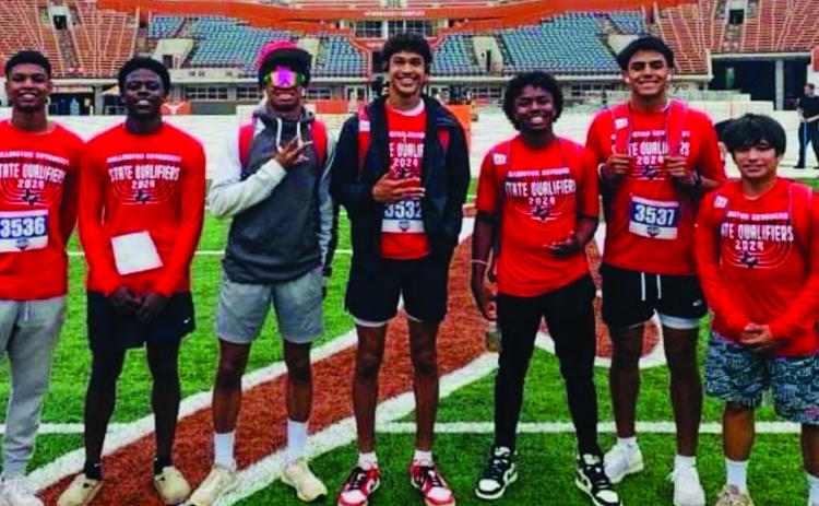 Childress, Wellington athletes compete at state track meet