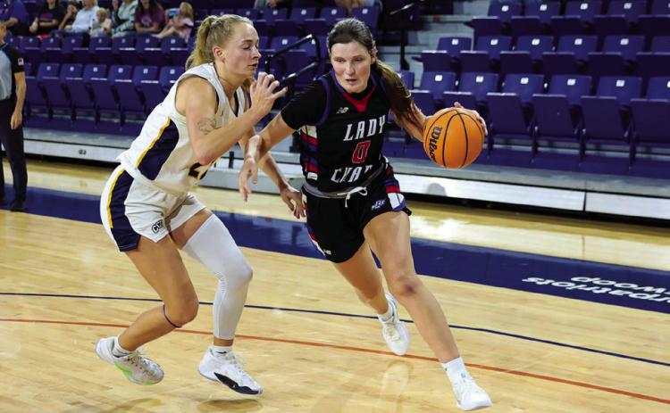 Lubbock Christian University forward Grace Foster is a two-time All-American for the Lady Chaps. UT Tyler Athletics/Lang White