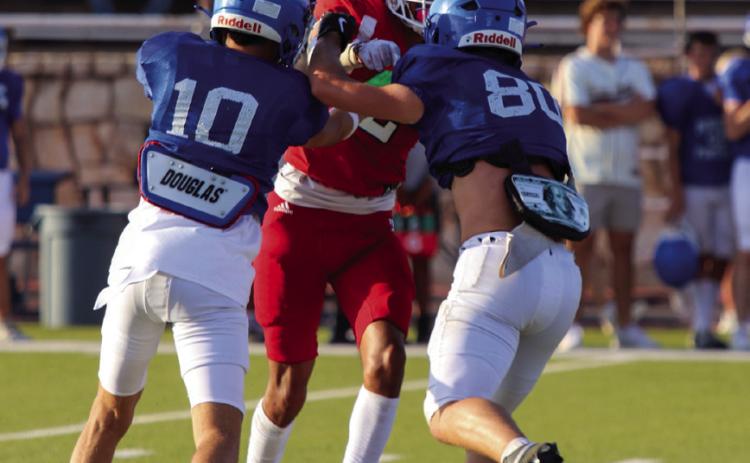 Bobcats,Skyrockets scrimmage prior to official season start
