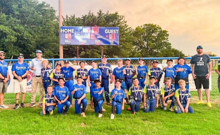 Childress Little League thanks Charlie and Diane Mashburn for the recent donation of a scoreboard at Rock Field. CHILDRESS LITTLE LEAGUE