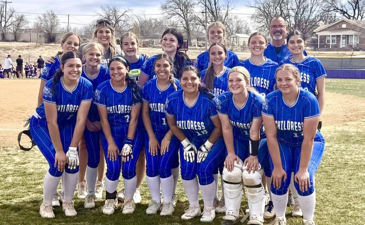 The Childress Lady Cats ended their historical season in the area round, falling to the Coahoma Bulldogettes in a 5-1 final Saturday, May 2 in Stamford. Pitching, Ansley Parr went seven innings, surrendering five runs on four hits, striking out 11 and walking four. KJ Felton, Carlee Martin and Kensi Mock each collected one hit for the Lady Cats. COURTESY PHOTO