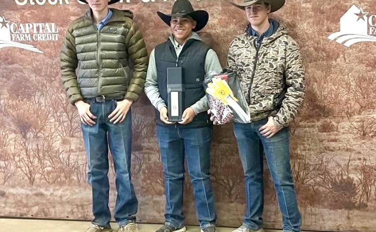Childress FFA kicks off major show season at San Angelo Stock Show