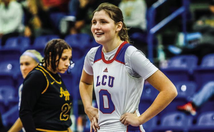 Lubbock Christian University Lady Chaparral Grace Foster is selected to the 2022-2023 Non-D1 All-Texas Women’s Basketball Team. Photo Courtesy of Lubbock Christian University