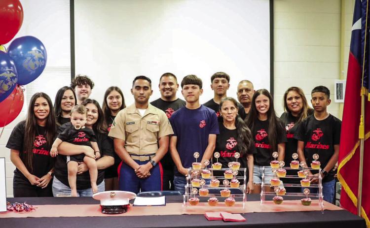Childress’ Oronia signs with Marines