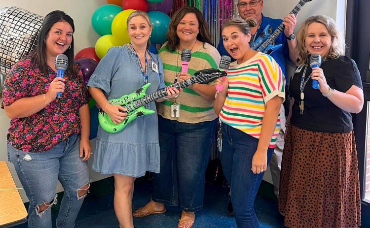 Childress Elementary staff gets back-to-school ready