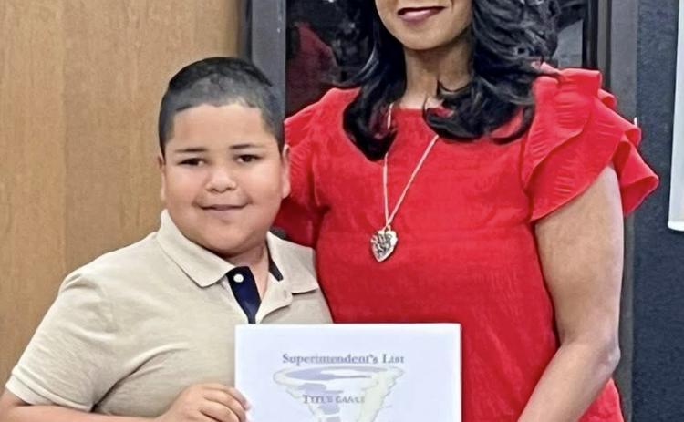 Titus Casas, third grade Memphis ISD