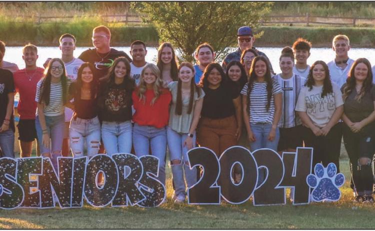 The Childress High School Class of 2024 gathers at Fair Park for the annual Senior Sunrise tradition Thursday, Aug. 17 prior to the first day of school. Through the Lens of Liz/Elizabeth Oronia