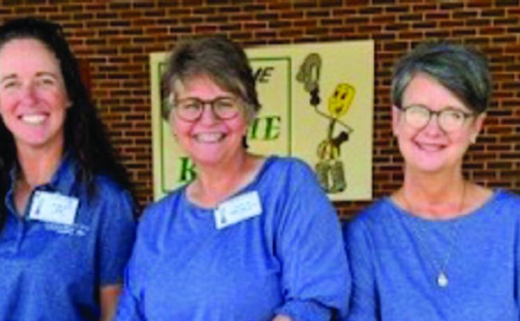 Greenbelt Electric Cooperative (GEC), Inc.’s staff, including Plant Accountant Marcie Orr, Accounting Clerk Stacey Breedlove and Cashier/Receptionist Cathy Needham, greet visitors during the 85th Annual Meeting Friday, Sept. 27. Photos Courtesy of Greenbelt Electric Cooperative