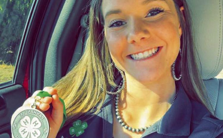 Hall County 4-Her Emma Talley qualifies for the State 4-H Roundup, which will be held Monday, June 3-Thursday, June 6 at Texas A&amp;M University in College Station. Talley, who will compete in Public Speaking, qualified for the event at the recent District 1 contest. Courtesy Photo