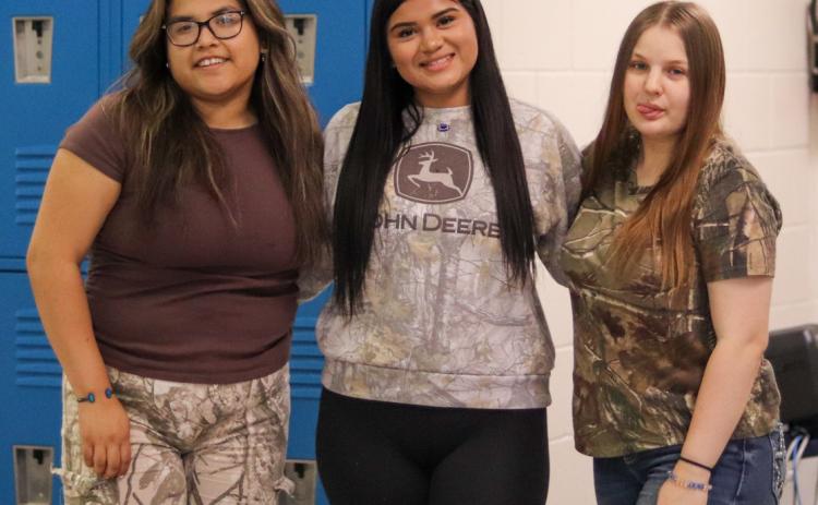 Bobcats ‘hunt the Buckaroos’ during Camo Day