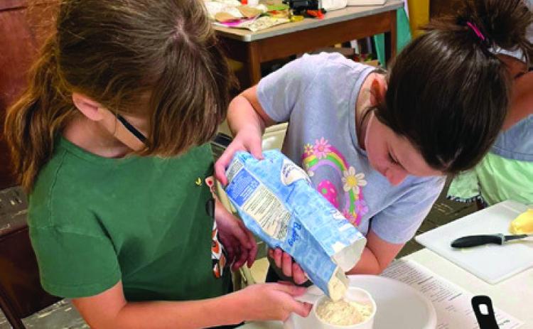 Collingsworth 4-H hosts summer cooking camp