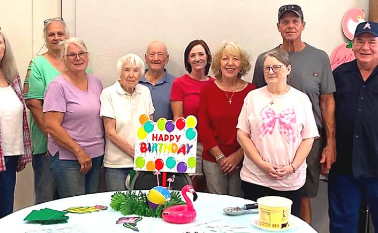 Wellington seniors mark August birthdays