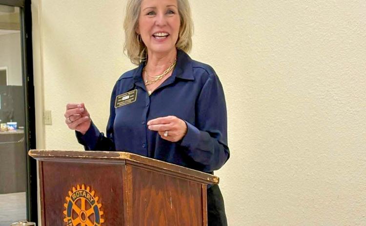 Childress Rotary welcomes district governor