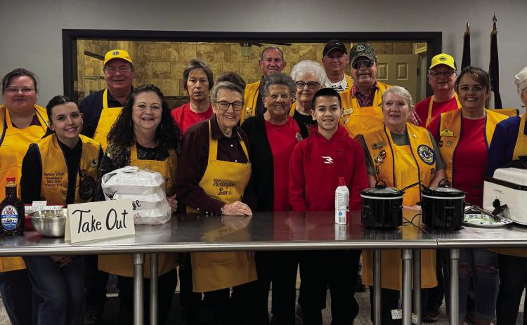 Salinas assembles with Wellington Lions at pancake breakfast fundraiser