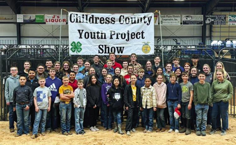 Childress County Youth Project Show welcomes over 50 exhibitors, 100 projects