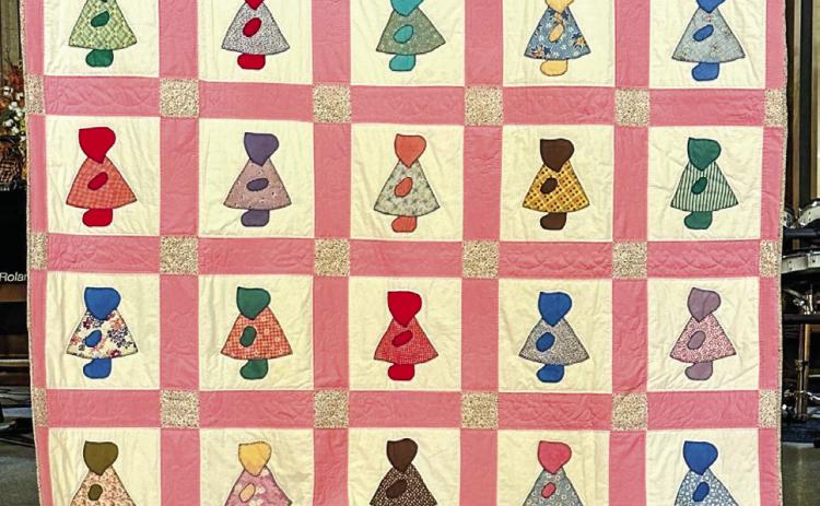 The Childress Methodist Joyful Quilter’s 2024 quilt will be raffled at the Childress Methodist Women’s Bazaar and Food Fest Saturday, Nov. 23. Tickets can be purchased from 9 a.m.-5 p.m. every Friday, beginning Friday, Nov. 1, at United Supermarkets, as well as from any Methodist Women’s member. The Red River Sun/Elizabeth Tanner