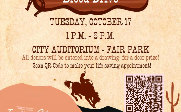 Childress Community Blood Drive thisTuesday