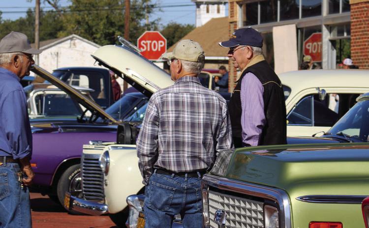 Class car enthusiasts meet at the 12th Annual Delbert Day Car Show. This year, the show will be hosted Saturday, Oct. 29, beginning at 10 a.m. The Red River Sun/Elizabeth Tanner