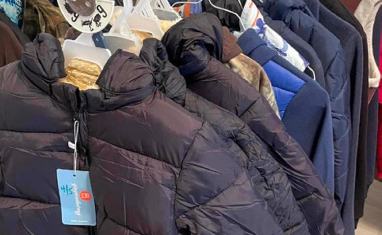 Story Vest Memorial recently donated over 20 new coats to Childress County Christmas Sharing, helping provide Christmas to 12 Childress County children. Photo Courtesy of Story Vest Memorial