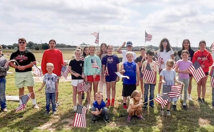 Collingsworth County 4-H pays tribute to fallen soldiers