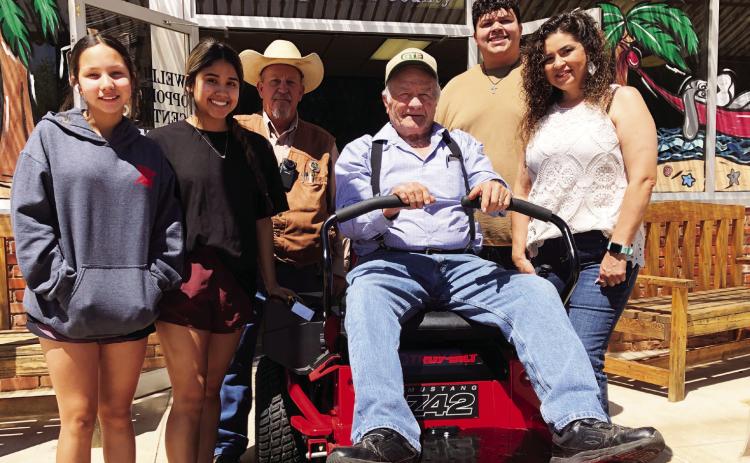 Cochran wins WOCI mower raffle