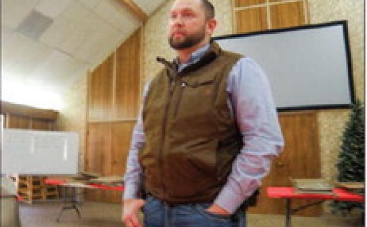 Sheriff Bradley describes role of office at monthly fellowship luncheon