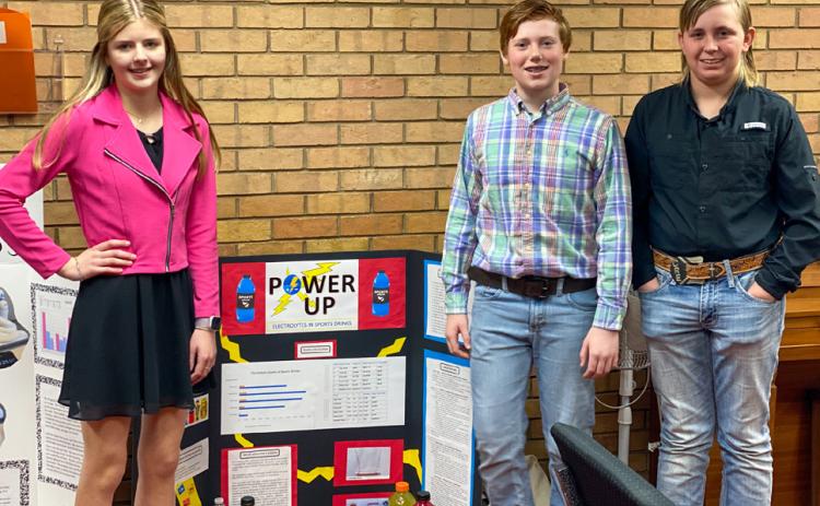 Childress Classical Conversations Challenge class hosts Science Fair
