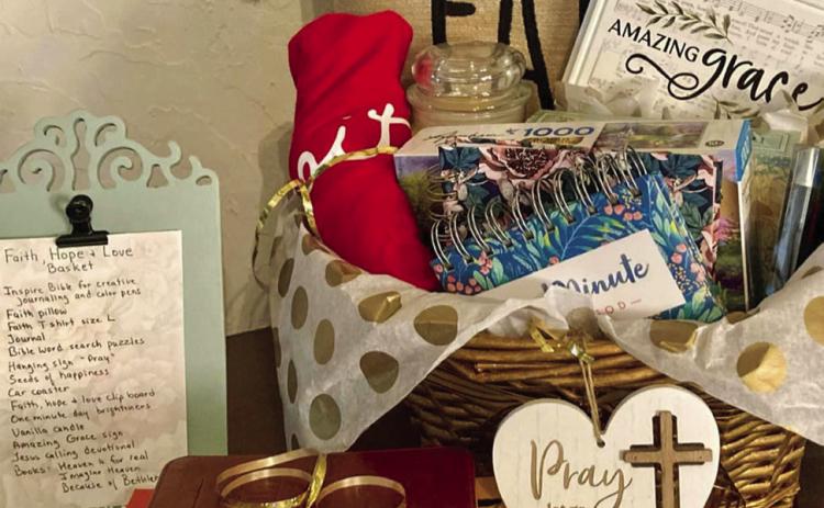 Theme gift basket giveaway enhances Kilgore fundraiser