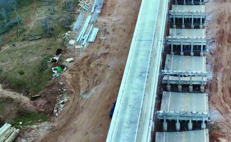 TxDOT continues work on Buck Creek bridge replacement