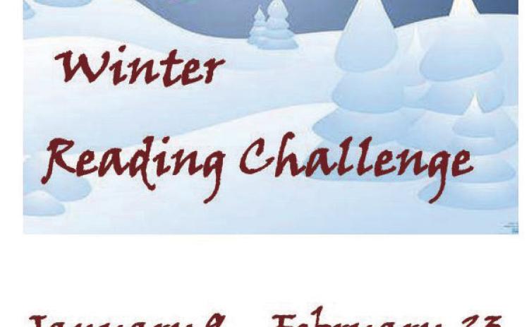 Visit Collingsworth Public Library, 711 15th St., to pick up a 2023 Winter Reading Challenge log. Join anytime during the time frame, which spans through Thursday, Feb. 23. The 15 reading categories range from a book with a color, number, name or animal in the title to a book from a series one has not previously read. For more information, visit Collingsworth Public Library on Facebook, email library79095@gmail.com or call 806-447-3183. Courtesy Image