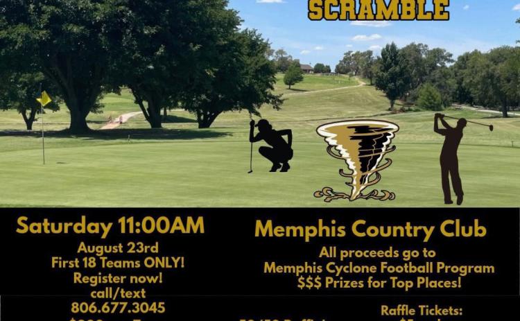 Four-person scramble to benefit Memphis Cyclone Football Program