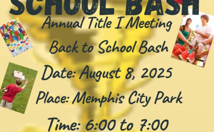Memphis ISD Back to School Bash, Meet the Cyclones coming up