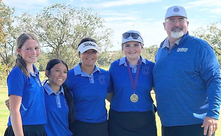 Childress Lady Cat Golf placed 6th as a team, and Harper placed 5th individually. The girls played in Canyon on Tuesday against kids from 5A and 6A schools with support from Coach Boyd. CHILDRESS ELEMENTARY