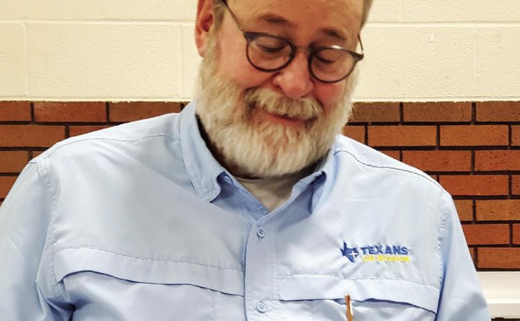 Memphis Lions Club welcomes Texans on Mission’s Gerry Lewis
