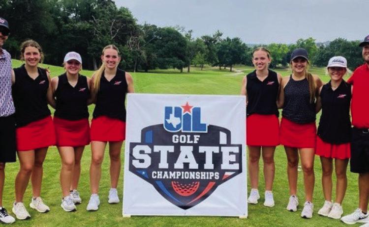 Lady Rockets take state golf trek