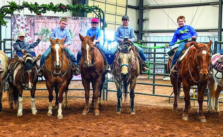 Childress County 4-H Horse Club hosts Christmas Party
