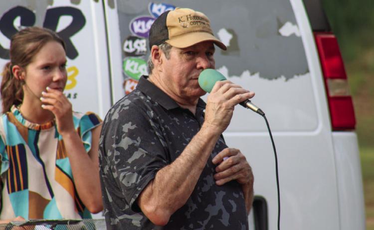 City of Memphis Mayor Joe Davis serves as the emcee of the Memphis Lions Club 68th Annual Park Opener. This year’s park opener will be held at 6 p.m. Friday, May 9 at the Memphis City Park. The Red River Sun/Elizabeth Tanner