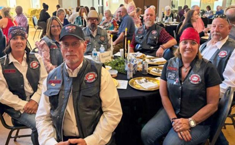 Bikers Against Child Abuse (BACA), of Amarillo, circle up Saturday, May 2 at the 2026 CASA Gala. Supporting the Court Appointed Special Advocates (CASA) of the Rolling Plains, BACA is a charitable worldwide motorcycle organization, working to protect children across 19 countries from dangerous individuals and situations. COURTESY PHOTO