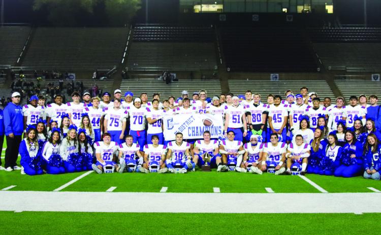 The Childress Bobcats blow past the Littlefield Wildcats in a bi-district championship matchup Thursday, Nov. 13 at Happy State Bank Stadium in Canyon. Childress High School Yearbook