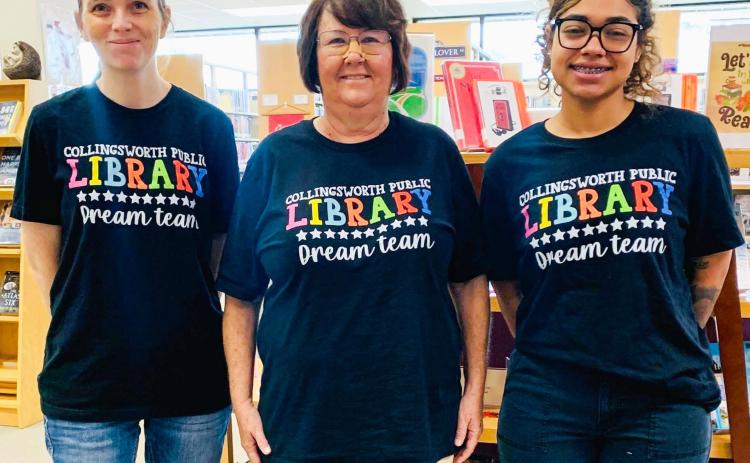 Collingsworth Public Library staff on standby
