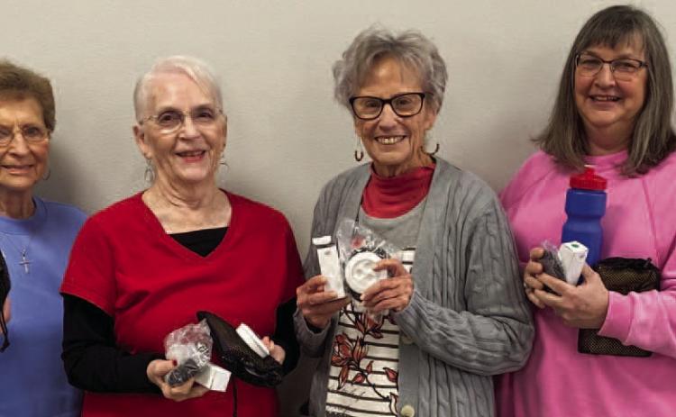 Ladies accomplish balance training class