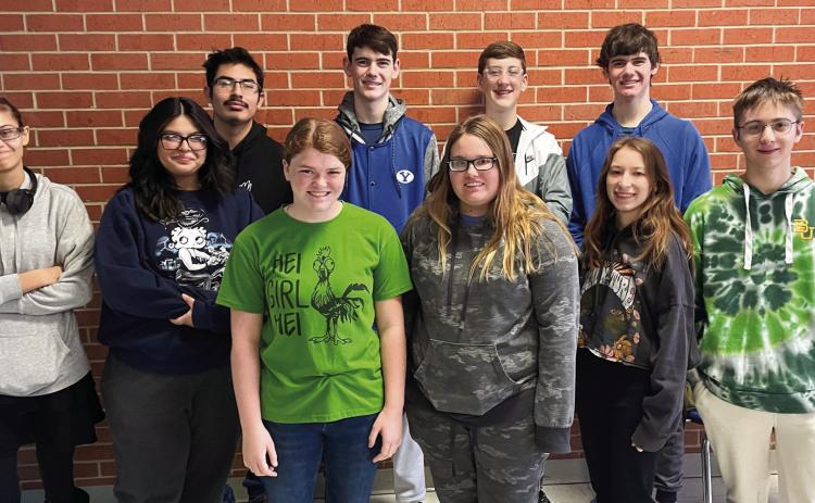 Childress High School (CHS) Bobcat Band members, directed by CHS Head Band Director Andrew Fowler, recently competed at the UIL Region 1 Solo-Ensemble Contest in Canyon. Courtesy Photo