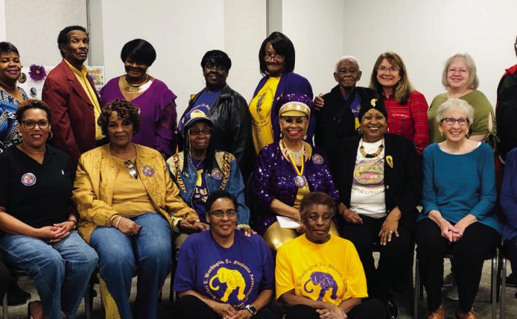 Wellington Lions welcome Booker T. Washington School history presentation