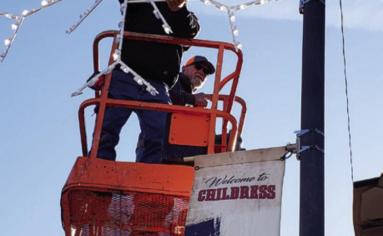 Photo Courtesy of Childress Main Street Crews